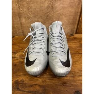 Nike Force Zoom Trout 4 Mens Baseball Cleats Metal Silver Grey 917837-002